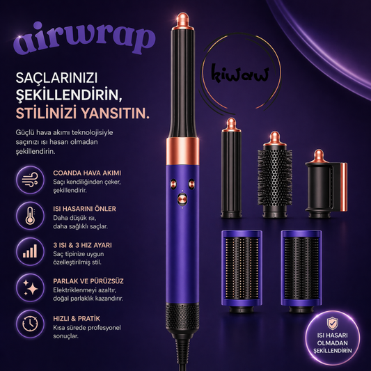 AirWrap: Evde Salon Kalitesinde Saç Şekillendirme